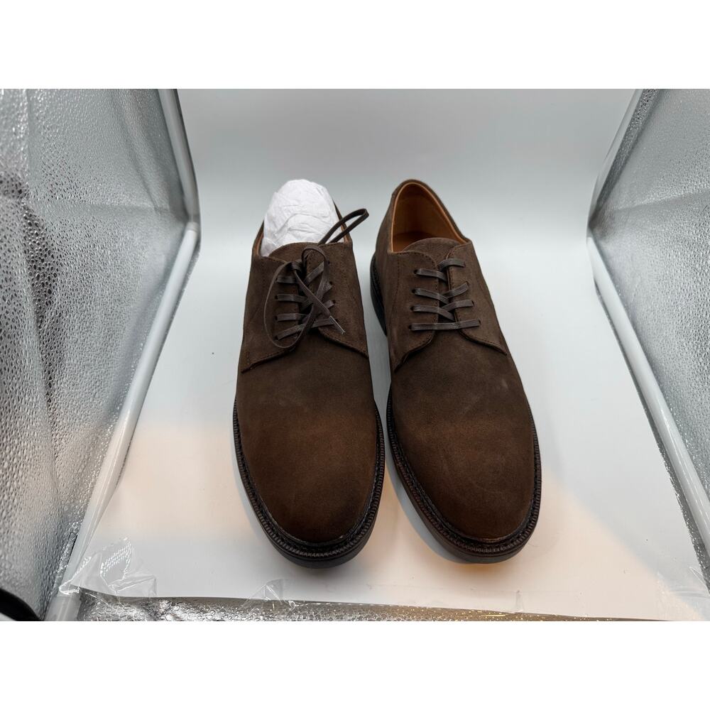 Polo Ralph Lauren Asher Men's Brown Suede Derby Dress Shoe 7D NWT - Picture 7 of 9
